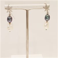 Orecchini Vidali Gioielli Donna in Argento Perla ORAR-37-34 - ORAR-37-34